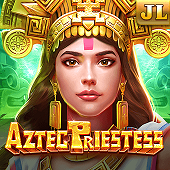 Aztec Priestess jungle slot cover
